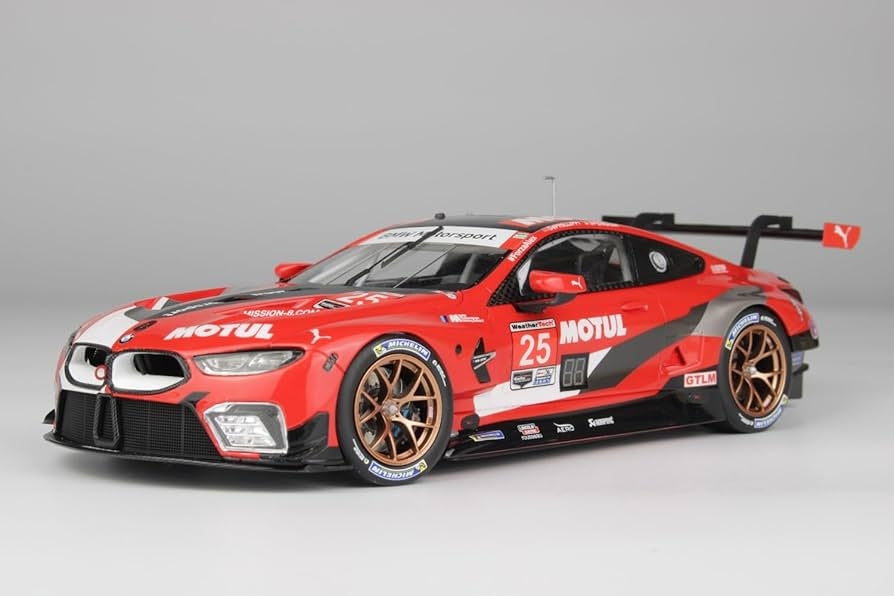 Nunu PN24043 BMW M8 GTE 2020 Road Atlanta 6 Hours Winner 1/24 – zdjęcie 2
