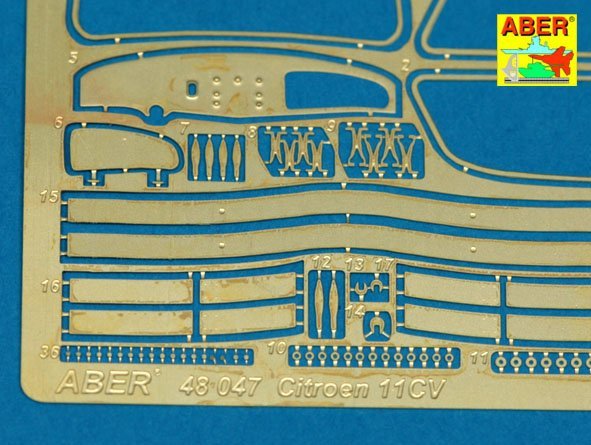 Aber 48047 Citroen Traction 11 CV Staff car 1/48 – zdjęcie 4