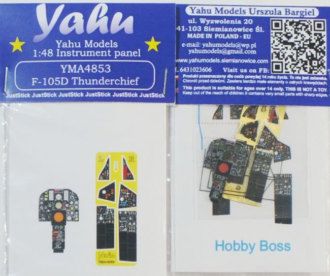 Yahu YMA4853 F-105D (Hobby Boss) 1/48