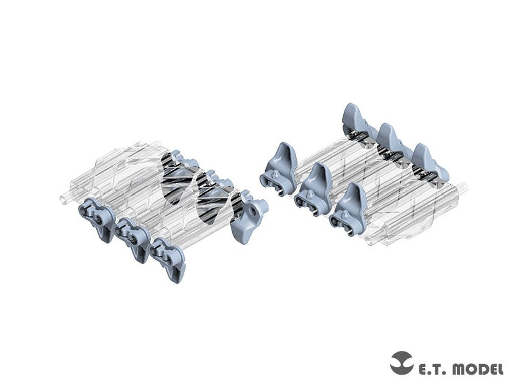 ET Model P35-092 US ARMY M4 Sherman Wide Guide Horn End Connectors 1/35
