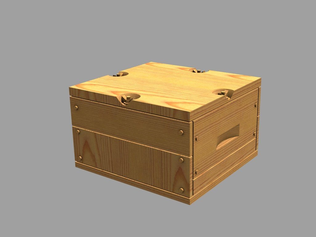 Panzer Art RE35-379 US Ammo boxes for 0,5 ammo (wooden pattern) 1/35 – Bild 3