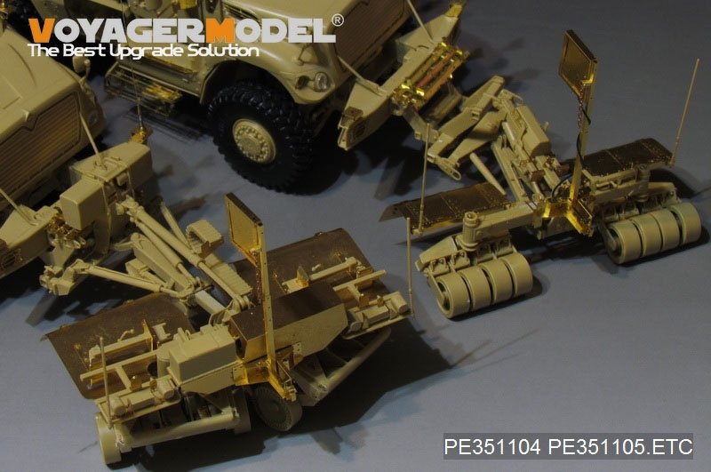 Voyager Model PE351105 Modern US Army Spark II Mine Roller Upgrade Set For PANDA HOBBY 1/35 – zdjęcie 8