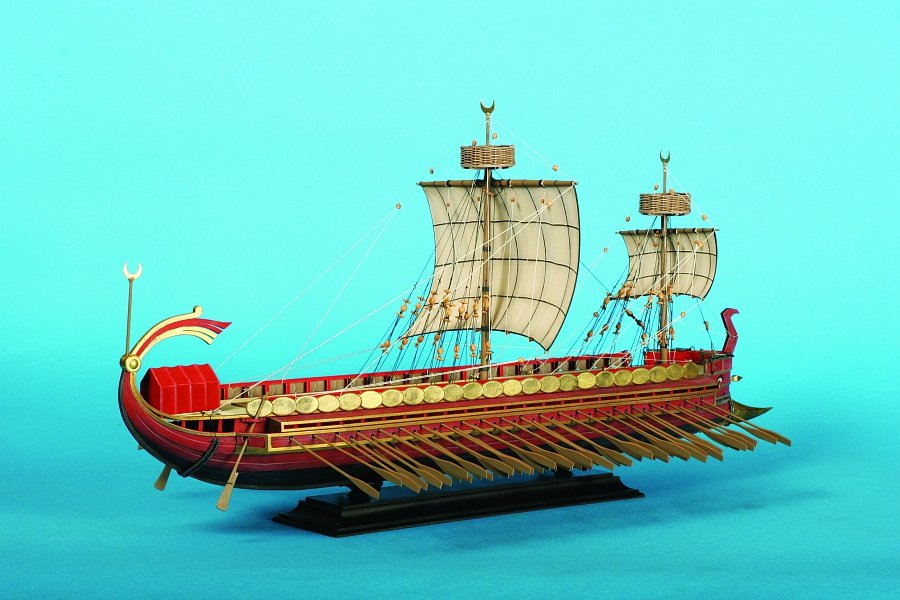 Zvezda 9030 Carthagenian Warship 1/72 – zdjęcie 4
