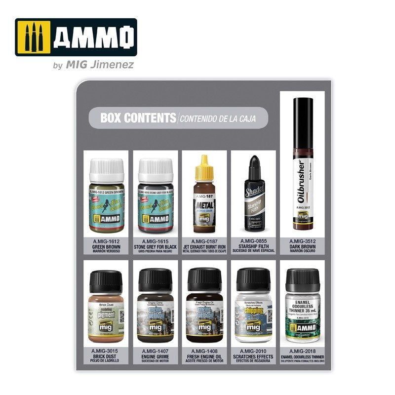 AMMO of Mig Jimenez 7814 SUPER PACK AVRO Lancaster and Night RAF Bombers Solution Set – zdjęcie 2