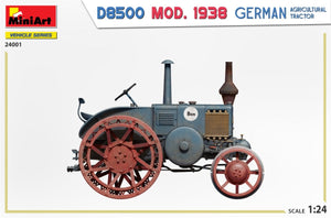 MiniArt 24001 GERMAN AGRICULTURAL TRACTOR D8500 MOD. 1938 1/24 – zdjęcie 3