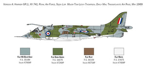 Italeri 1435 HARRIER GR.1 Transatlantic Air Race 50th 1/72 – zdjęcie 5