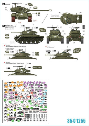 Star Decals 35-C1255 US Army Tanks in Korea 1/35 – zdjęcie 2