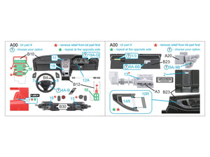 Quinta Studio QD24008 Honda NSX NA1 Japanese version 3D-Printed &amp;amp; colored Interior on decal paper (Tamiya) 1/24 – image 2