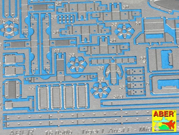 Aber 16050 Tiger I, Ausf.E – Middle version (Basic set) 1/16 – immagine 7