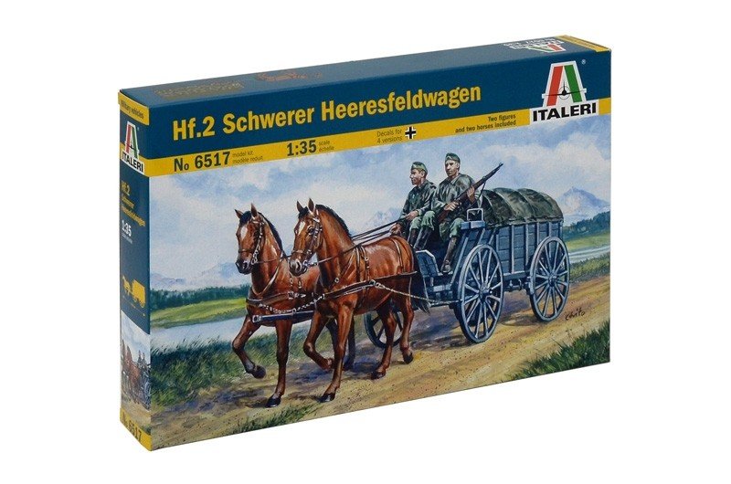 Italeri 6517 Hf.2 Schwerer Heeresfeldwagen 1/35 – zdjęcie 2