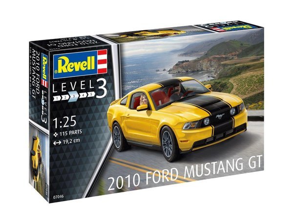 Revell 07046 Mustang GT 2010 Model Kit 1/25