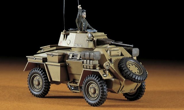 Hasegawa MT25 ARMORED CAR HUMBER Mk.II (1/72) – image 2