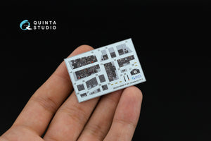 Quinta Studio QD+48487 F-4C Phantom II 3D-Printed &amp;amp; coloured Interior on decal paper (Academy) (with 3D-printed resin parts) 1/48 – zdjęcie 9