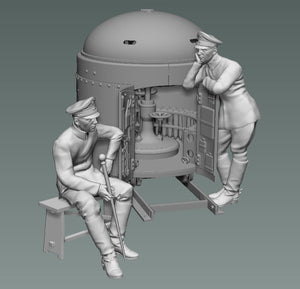 Copper State Models F35-050 Fahrpanzer german sitting officer 1/35 – Bild 5