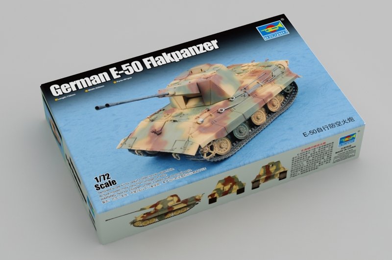 Trumpeter 07124 German E-50 Flakpanzer 1/72 – immagine 2