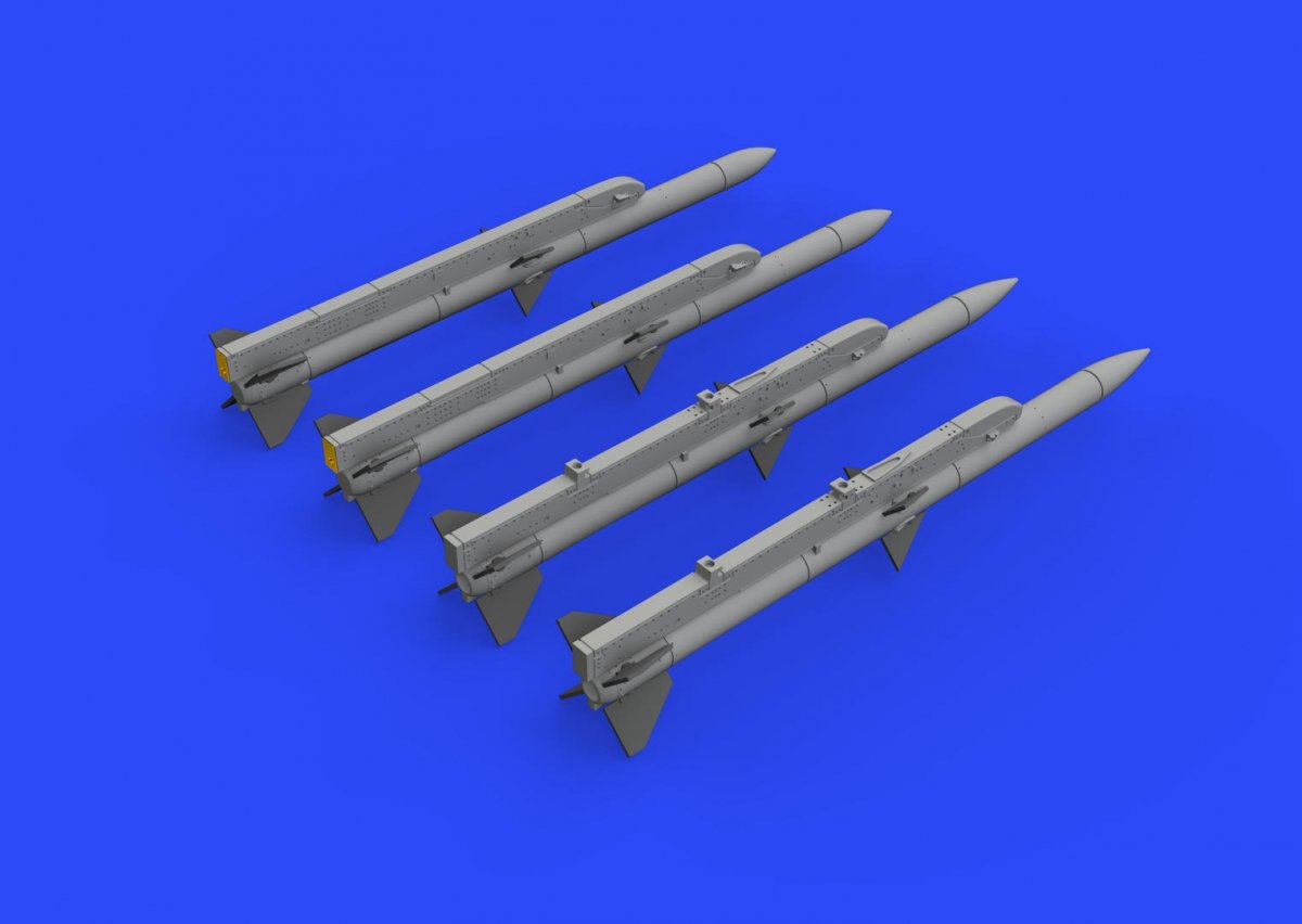 Eduard 672220 AIM-120A/ B AMRAAM 1/72 – zdjęcie 3