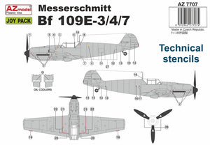 AZ Model AZ7707 Bf 109E-3/4/7 JOYPACK 1/72 – zdjęcie 2