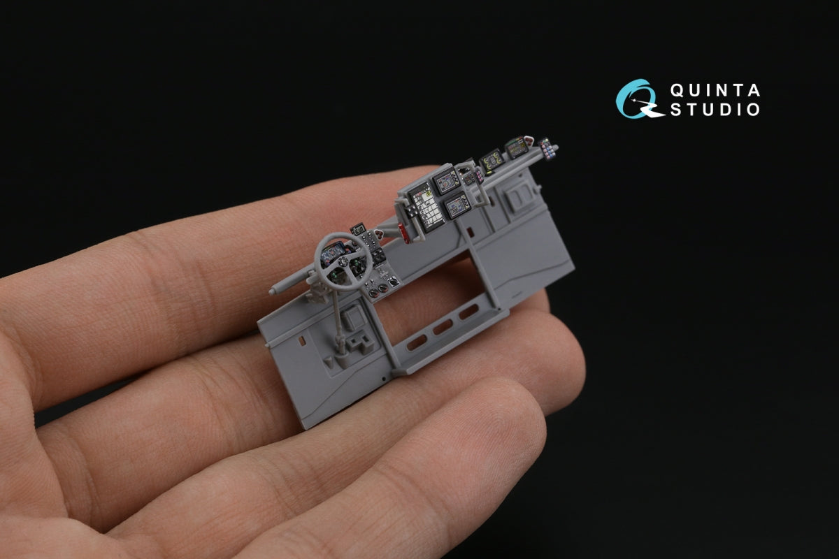 Quinta Studio QD43001 KAMAZ-43509 3D-Printed coloured Interior on decal paper (Zvezda) 1/43 – zdjęcie 10