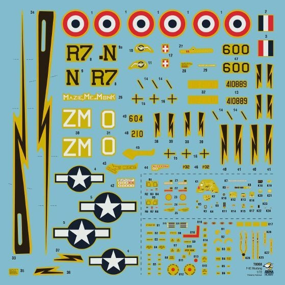 Arma Hobby 70068 F-6C Mustang 1/72 – image 6