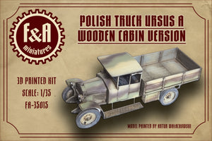 F&amp;amp;A Miniatures FA-35015 Ursus A drewniana kabina 1/35