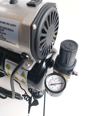 Fine Art FA-20T Kompresor bezolejowy 3l z filtrem i reduktorem Premium Line (S5000) – zdjęcie 3