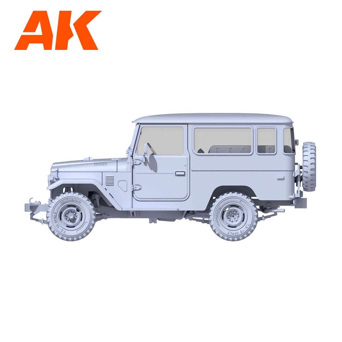 AK Interactive AK35001 FJ43 SUV WITH HARD TOP 1/35 – zdjęcie 8