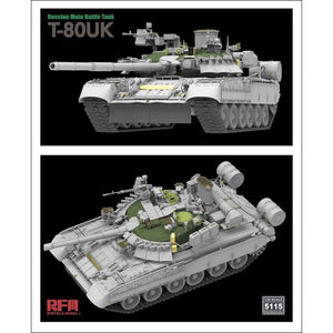 Rye Field Model 5115 Russian T-80UK Main Battle tank 1/35 – zdjęcie 3