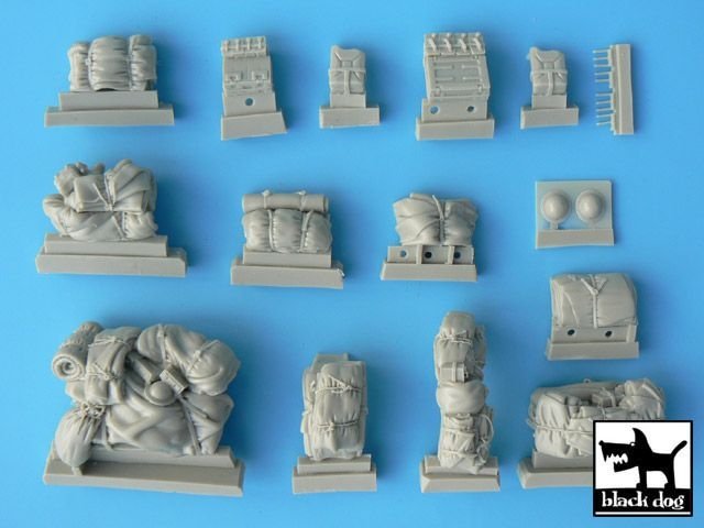 Black Dog T35007 Staghound accessories set for Bronco kit 1/35 – zdjęcie 3