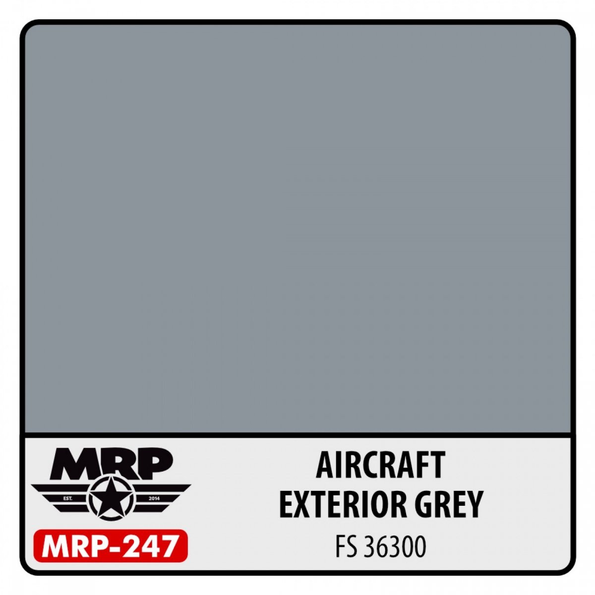 Peinture Mr. Paint MRP-247 Gris extérieur pour avions FS36300 30 ml