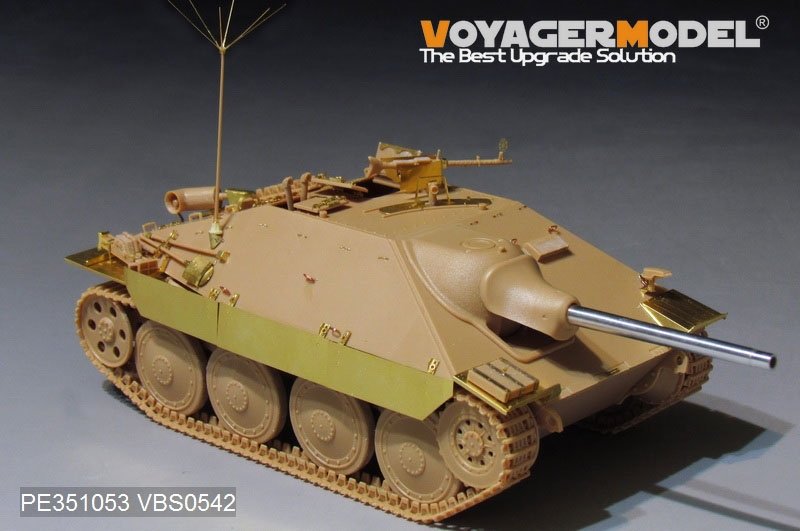 Voyager Model PE351053B WWII German Sd.Kfz.138/2 Hetzer Tank Destroyer Late Version (B ver include Gun Barrel) For ACADMY 13230/13277 1/35 – zdjęcie 10