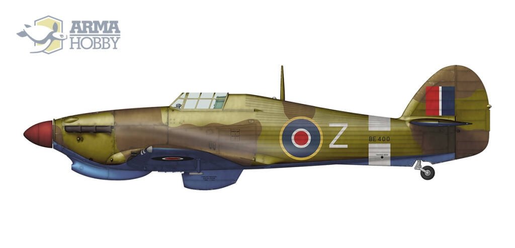 Arma Hobby 70044 Hurricane Mk II B Trop Model Kit 1/72 – immagine 3
