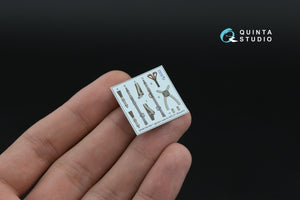 Quinta Studio QD+48579 MiG-21SMT Fishbed-K 3D-Printed &amp;amp; coloured Interior on decal paper (Eduard) (with 3D-printed resin parts) 1/48 – zdjęcie 4