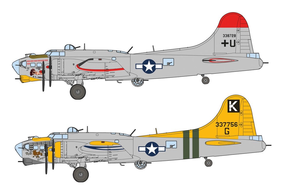 HK Models 01E030 B-17 Flying Fortress G New Edition 1/32 – zdjęcie 2