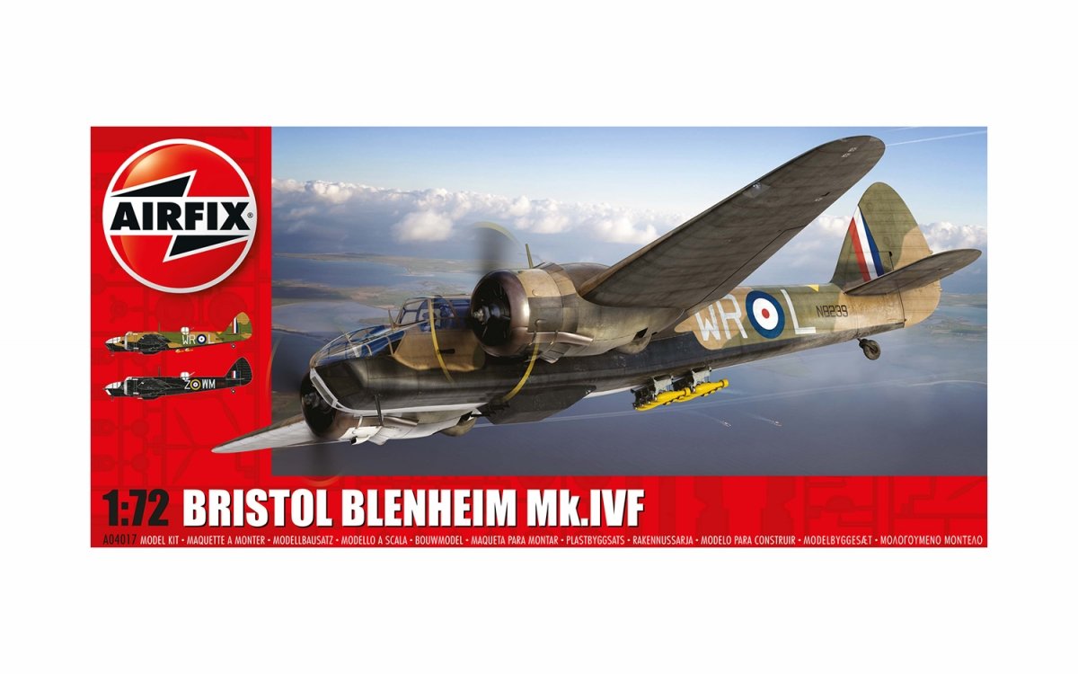 Airfix 04017 Bristol Blenheim Mk.IVF Fighter 1/72 – zdjęcie 2