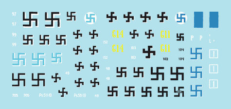 Star Decals 72-A1006 BT-5 m/1933, BT-42 Assault Gun, T-28 m/1938 and T-28 m/1940 1/72 – image 3