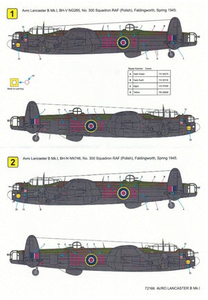 Techmod 72166 Avro Lancaster B Mk. I 1/72 – zdjęcie 3