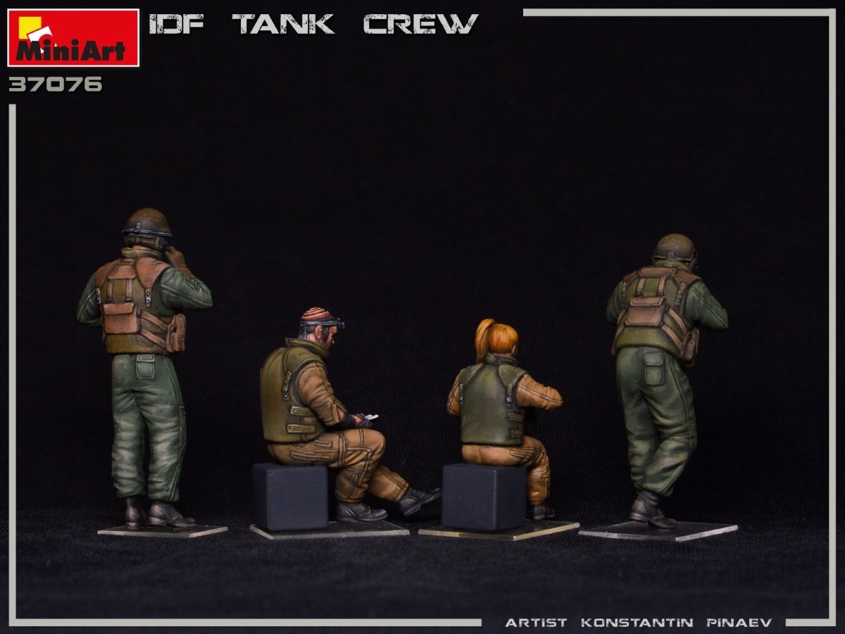 MiniArt 37076 IDF Tank Crew 1/35 – immagine 3
