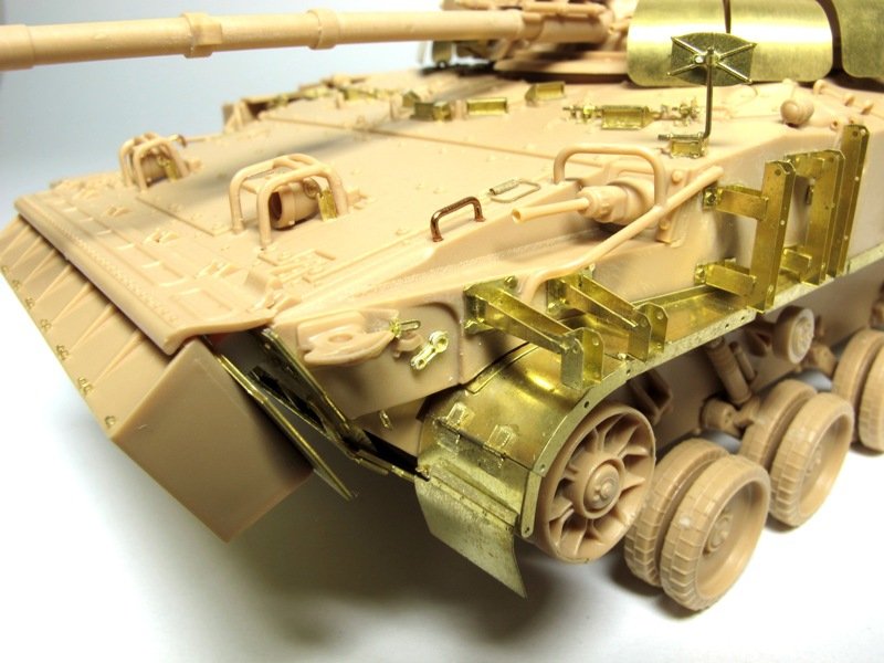 E.T. Model E35-040 Russian BMP-3 IFV w/ Add-On Armor (Basic part) (For TRUMPETER 00365) 1/35 – zdjęcie 9
