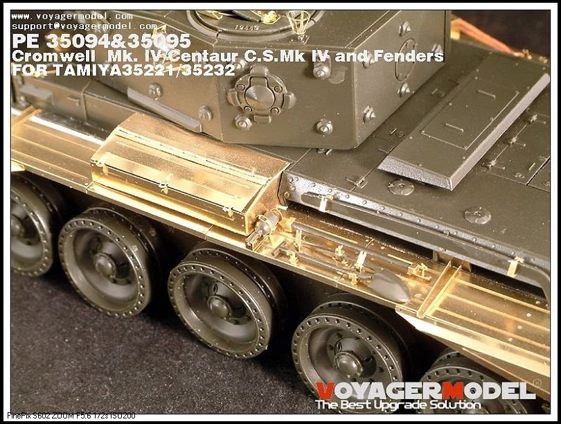 Voyager Model PE35094 Cromwell Mk. IV/Centaur C.S.Mk IV (For TAMIYA 35221/35232) 1/35 – zdjęcie 11