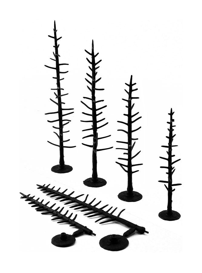 Troncs d'arbres Woodland Scenic WTR1124 6,5-10 cm - 70 pièces.