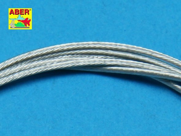 Aber TCS10 Stainless Steel Towing Cables 1,0mm, 1m long – zdjęcie 3