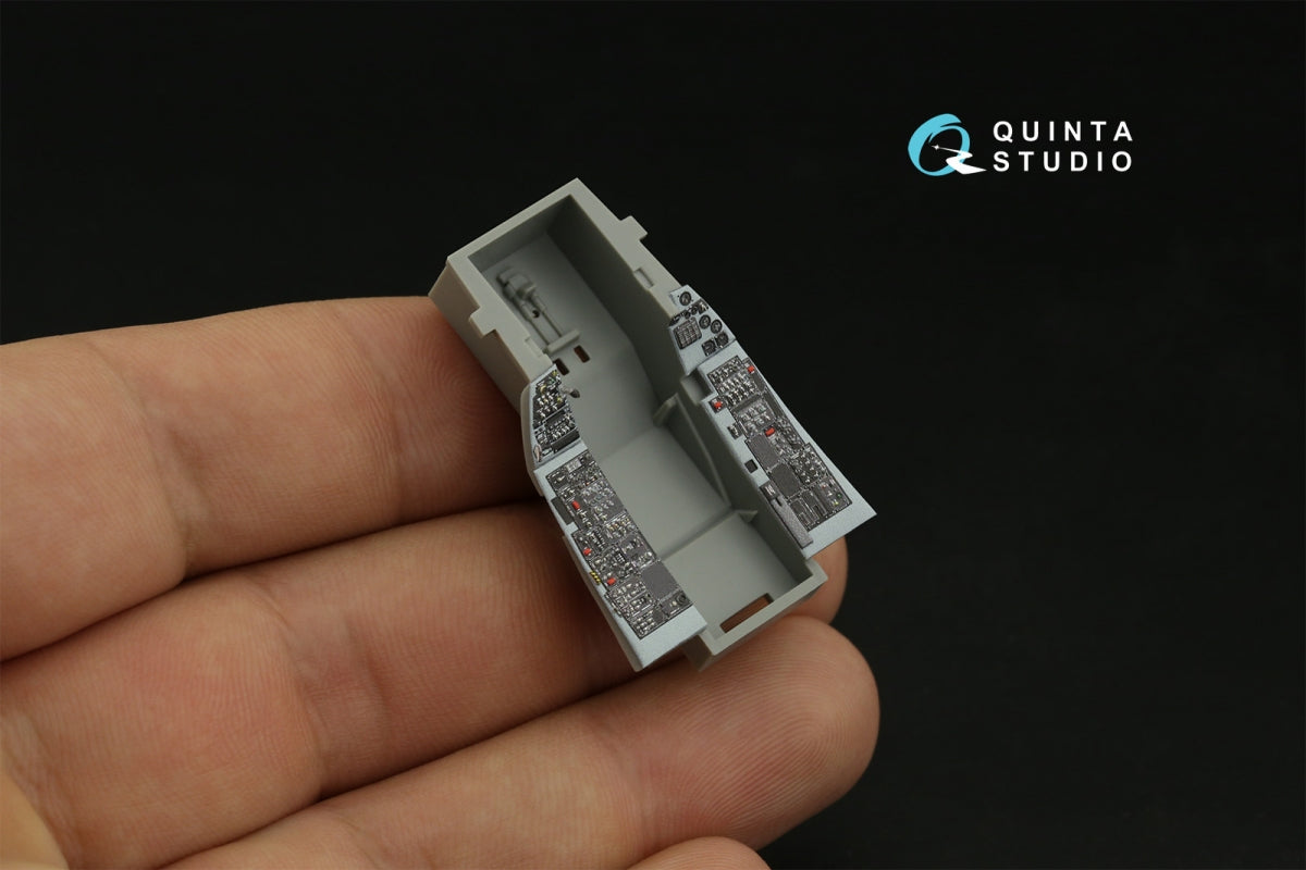 Quinta Studio QDS-48400 F-16C block 25 3D-Printed coloured Interior on decal paper (Kinetic 2022 tool) (Small version) 1/48 – zdjęcie 9