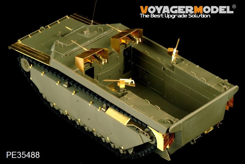 Voyager Model PE35488 WWII US LVT-4 Water Buffalo Landing Vehicle Tracked Late version basic For AFV CLUB 35198 1/35 – image 2