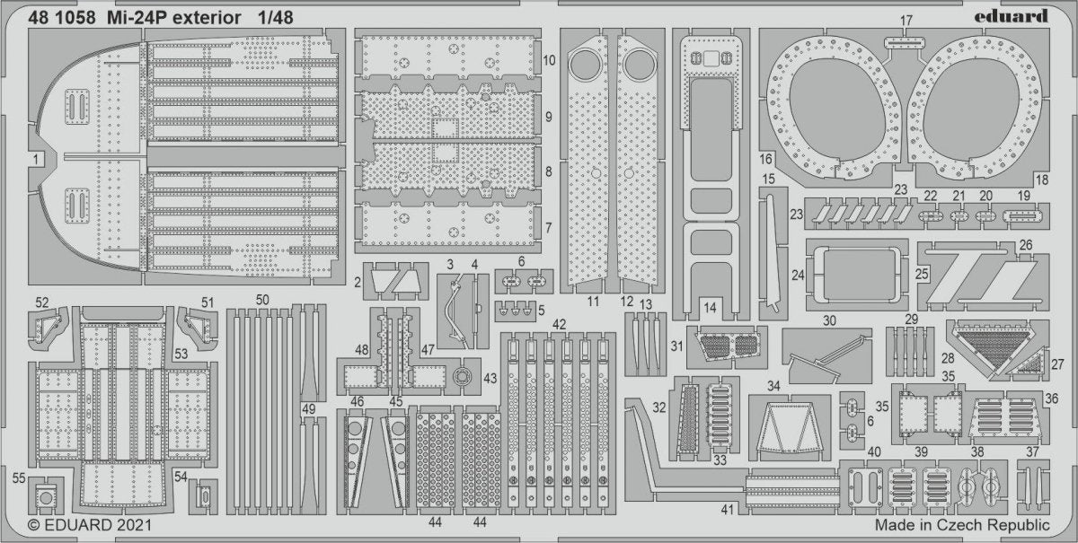 Eduard BIG49305 Mi-24P ZVEZDA 1/48 – zdjęcie 6