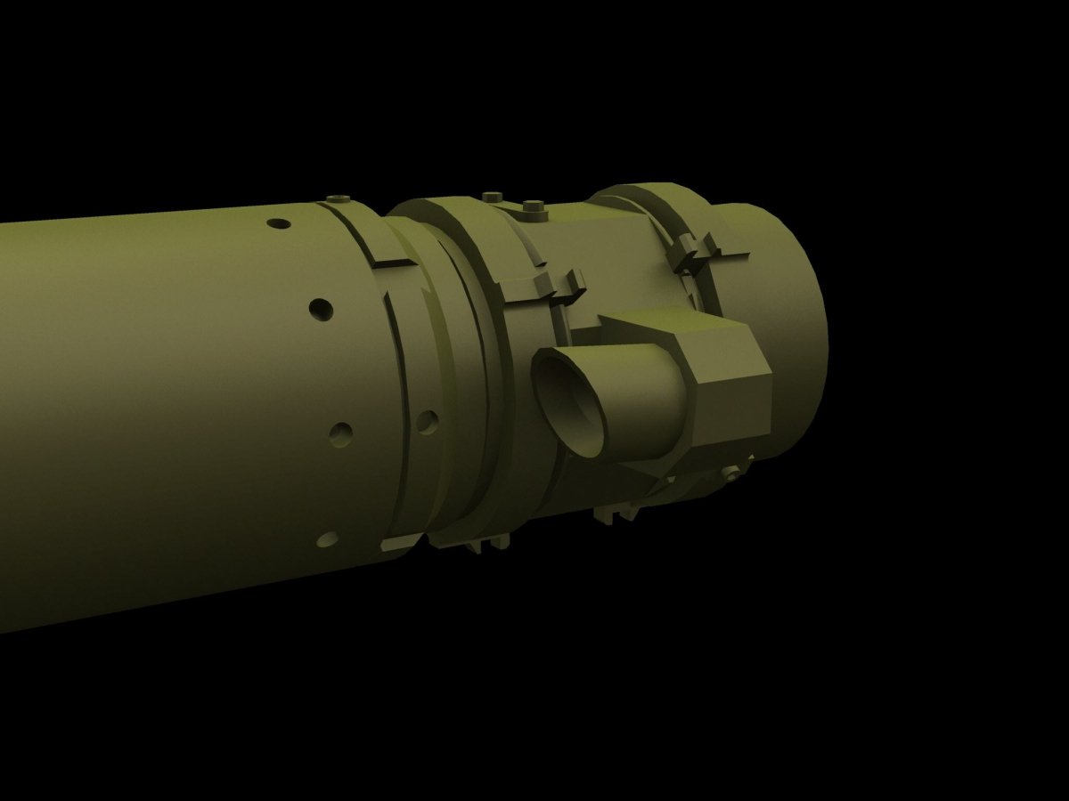 Panzer Art GB35-004 Rh-M 120 Gun barrel for Leopard 2A4 MBT 1/35 – image 2