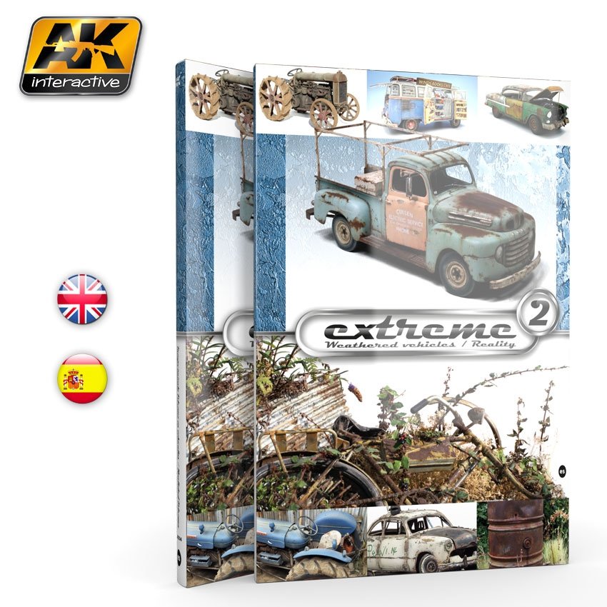 AK Interactive AK 503 EXTREME SQUARED (English)