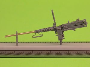Master GM-35-069 Browning M2HB .50 cal (12.7mm) - machine gun with tank mount - early WWII period (D69820 cradle with D68375 small ammo box) 1/35 – image 2