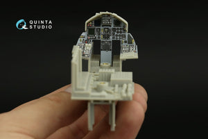 Quinta Studio QDS-32157 F-15C Late/F-15J late 3D-Printed &amp;amp; colored Interior on decal paper (Tamiya) (small version) 1/32 – image 4