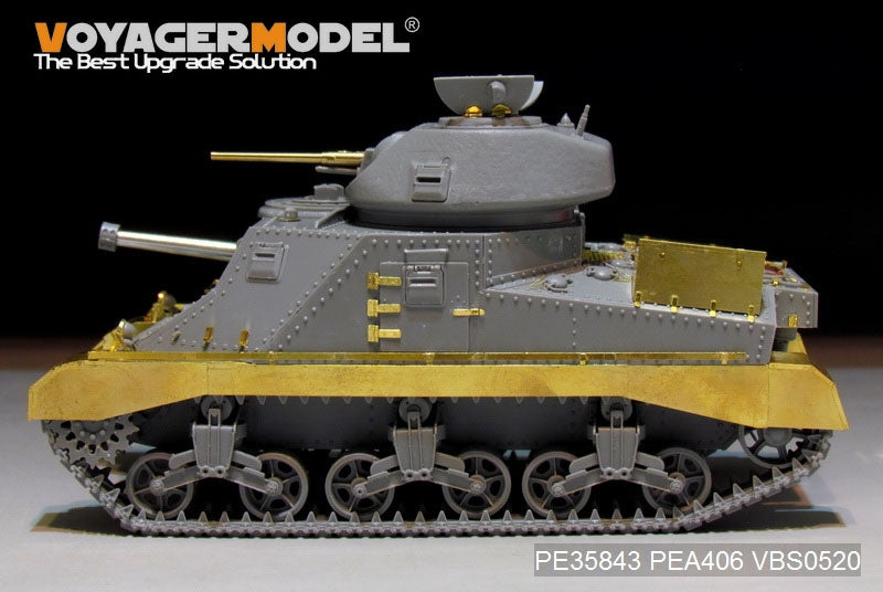 Voyager Model PE35843 WWII British Grant Medium Tank basic For TAKOM 2086 1/35 – zdjęcie 4