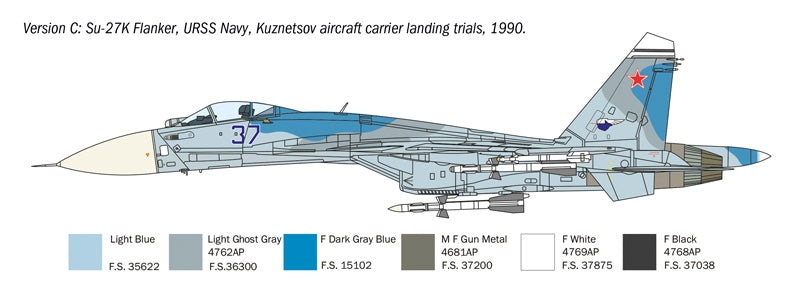 Italeri 0197 SU-33D Flanker-D 1/72 – image 8